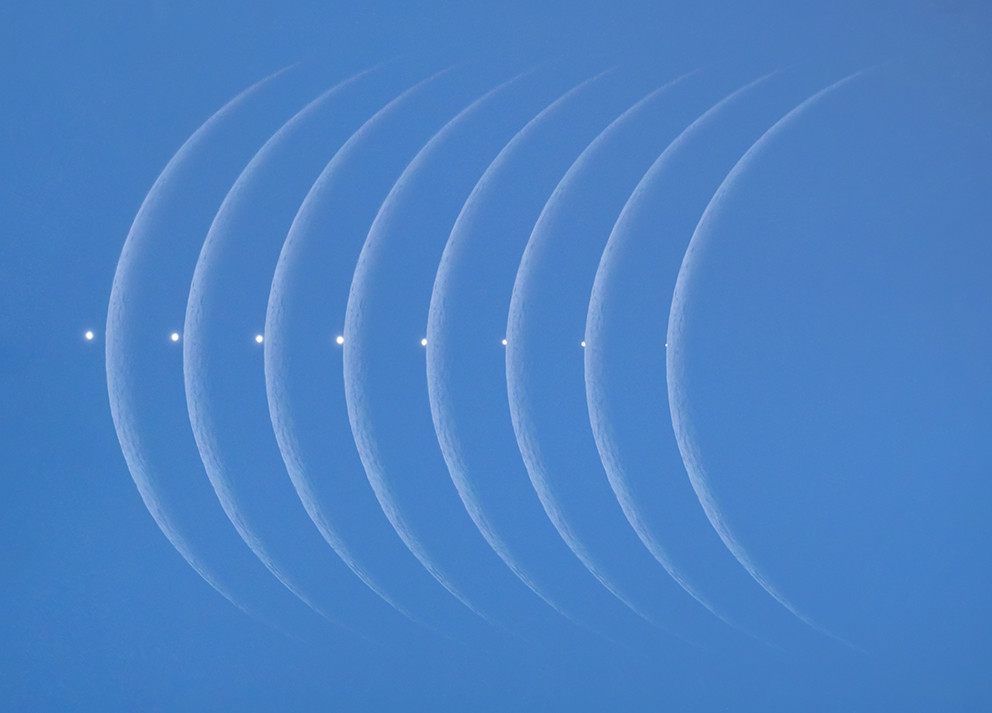 Venusian Pearl on the Moon — Petr Horalek, Astronomy Photographer of the Year 2026