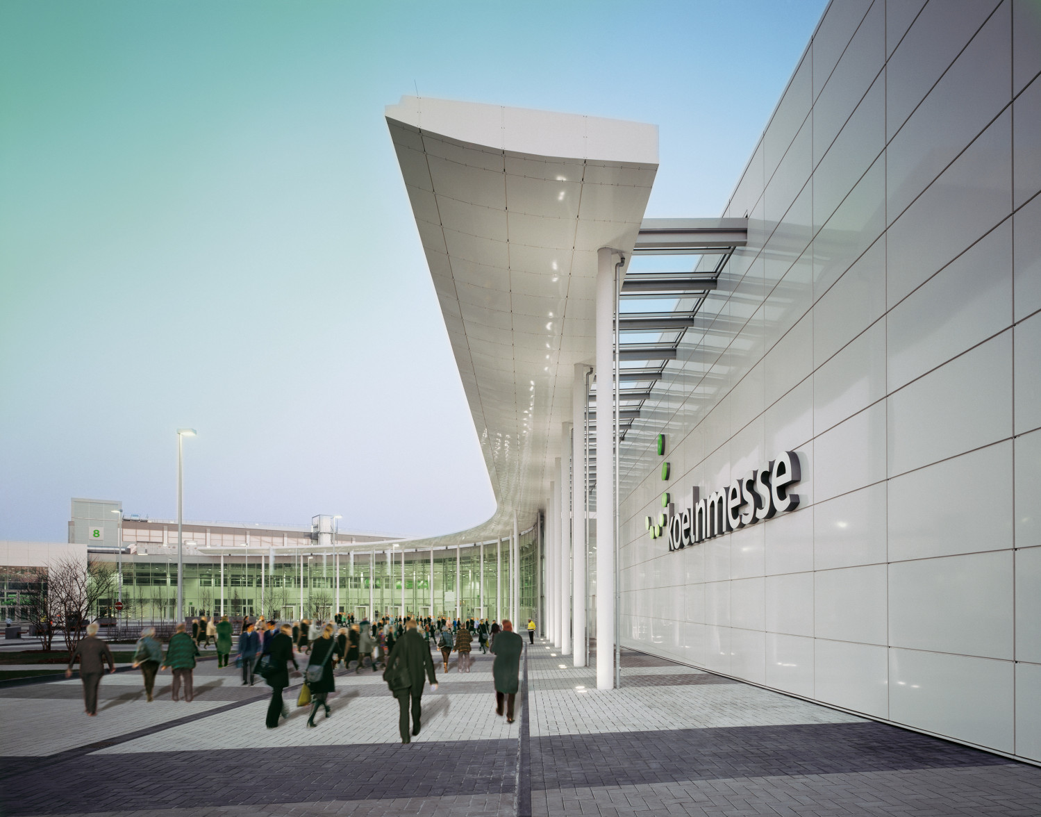 Wejście do Koelnmesse