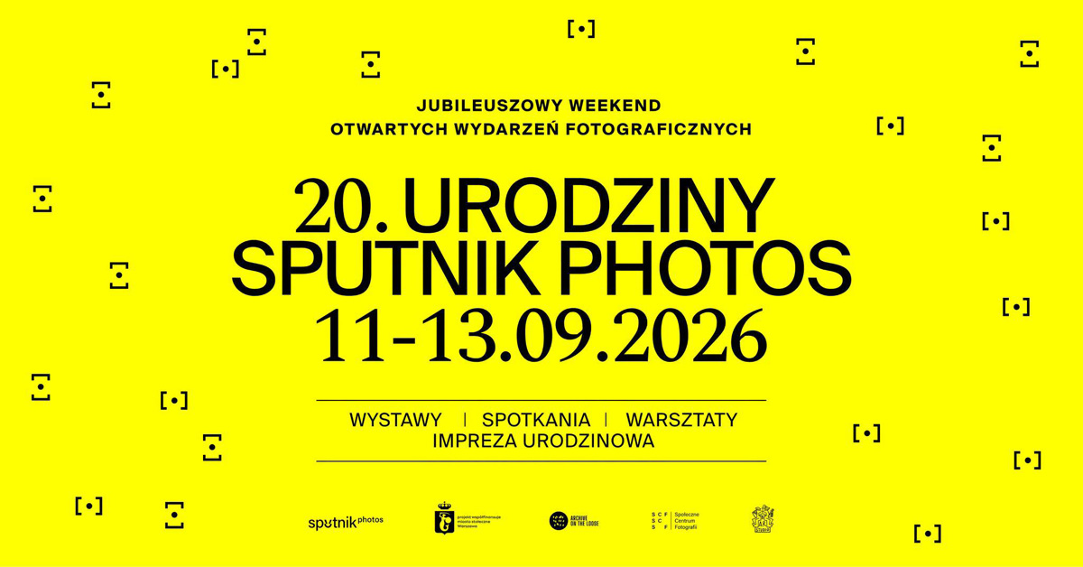 Sputnik Photos kończy 20 lat. Jubileuszowy weekend w Warszawie