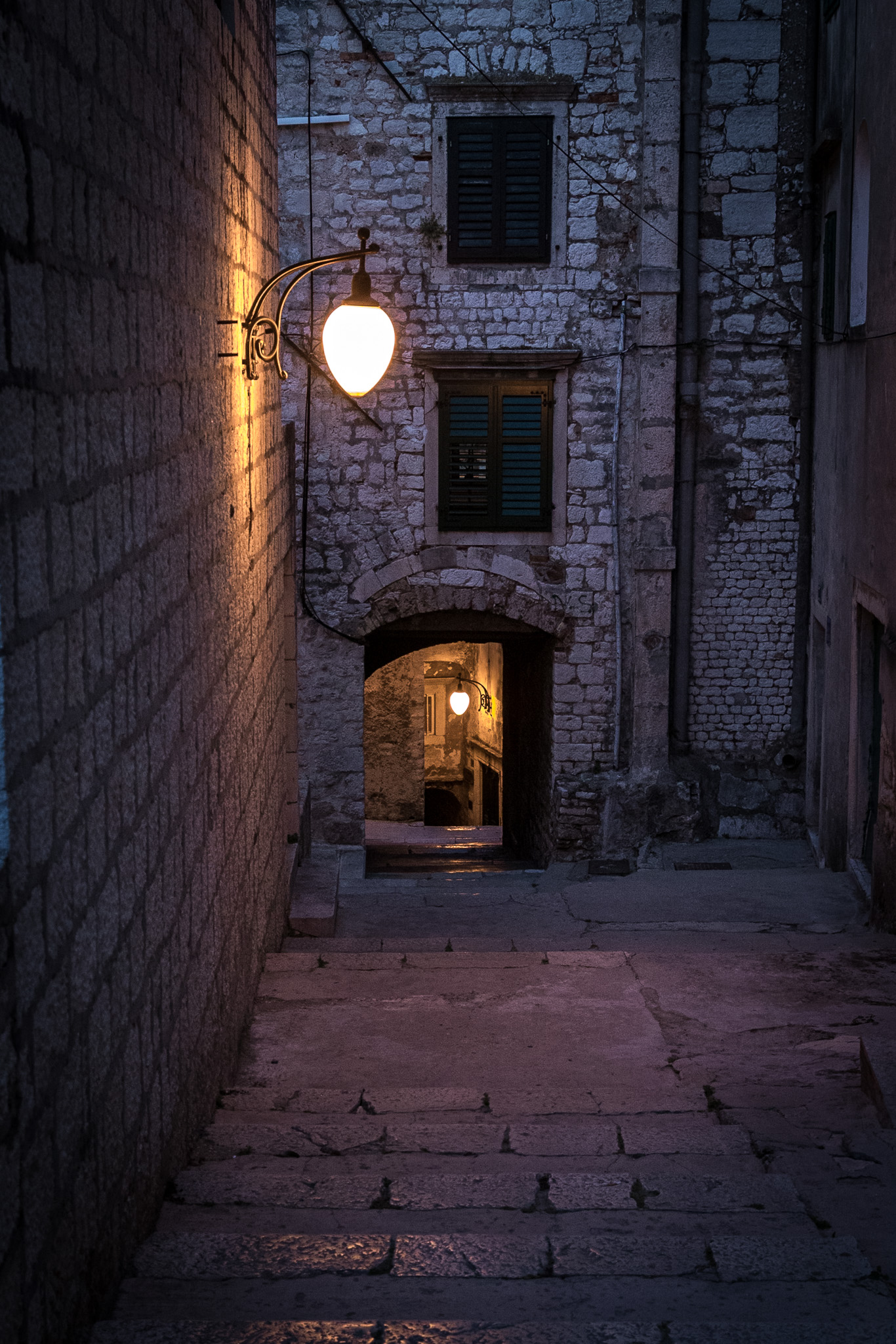 Krajobraz w Szybeniku